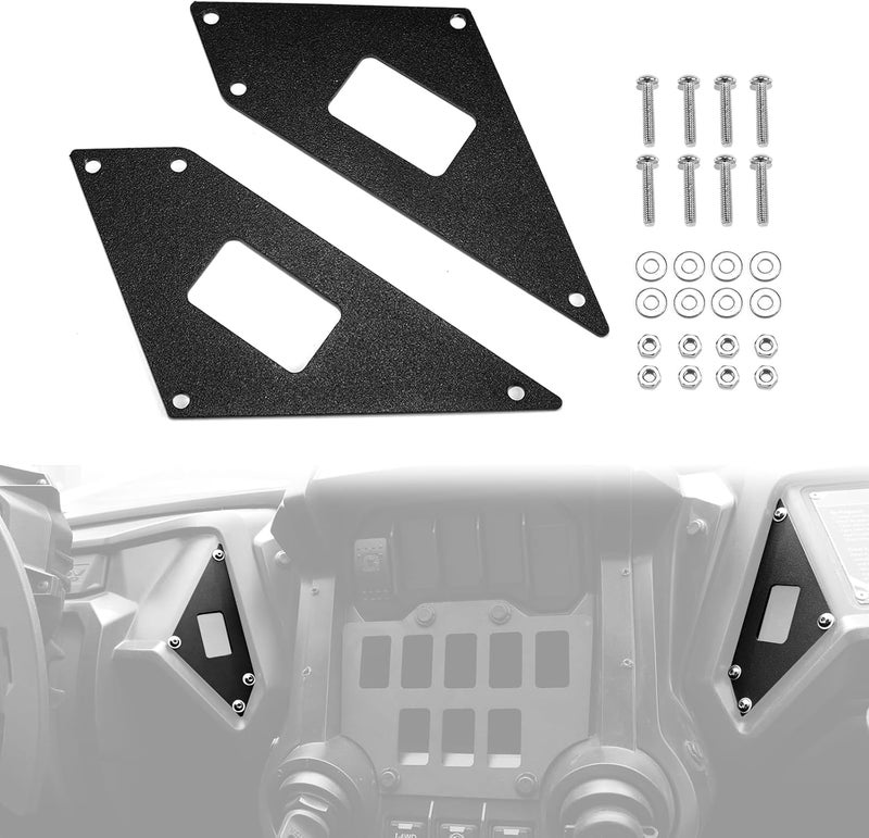 XATVXUTV Switch Plate Panel for Honda Talon 1000, Left & Right Dash Console Switch Plate Panels for Honda Talon 1000R / 1000X / 1000X-4 2019-2024 Accessories, Direct OEM Replacement - Image 1